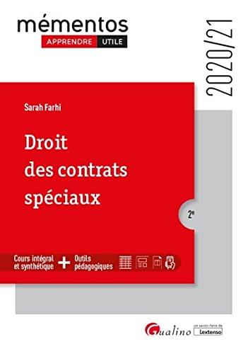 Droit des contrats spéciaux : 2020-2021