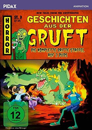 Geschichten aus der Gruft, Staffel 3 (New Tales from the Cryptkeeper) / Weitere 13 Folgen der Grusel-Zeichentrickserie (Pidax Animation) [2 DVDs]