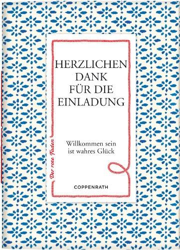 Der rote Faden No.38: Herzlichen Dank für die Einladung: Willkommen sein ist wahres Glück (Verkaufseinheit)