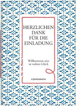 Der rote Faden No.38: Herzlichen Dank für die Einladung: Willkommen sein ist wahres Glück (Verkaufseinheit)