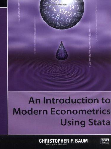 An Introduction to Modern Econometrics Using Stata