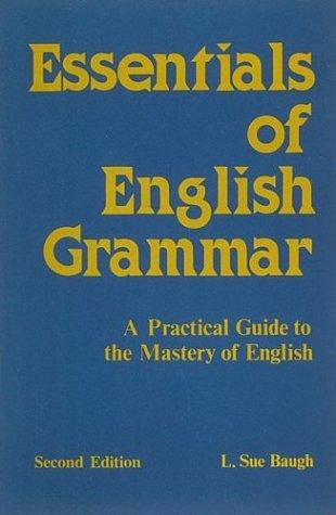 Essentials of English Grammar