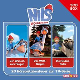 Nils Holgersson (CGI) / Nils Holgersson (CGI) - 3CD Hörspielbox (Studio 100)