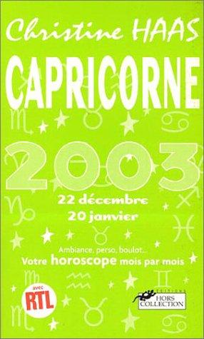 Capricorne 2003