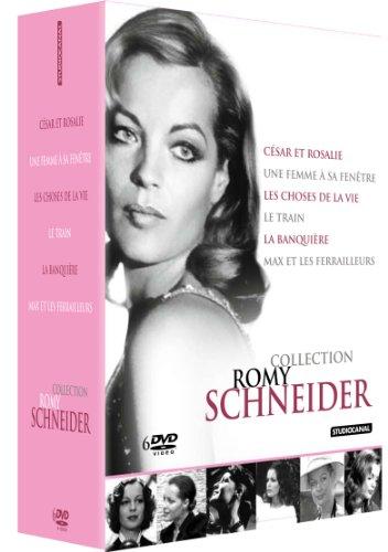 Coffret romy schneider : César et rosalie ; une femme a sa fenêtre ; les choses de la vie ; le train ; la banquiere... [FR Import]