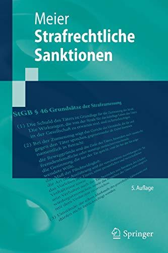 Strafrechtliche Sanktionen (Springer-Lehrbuch)