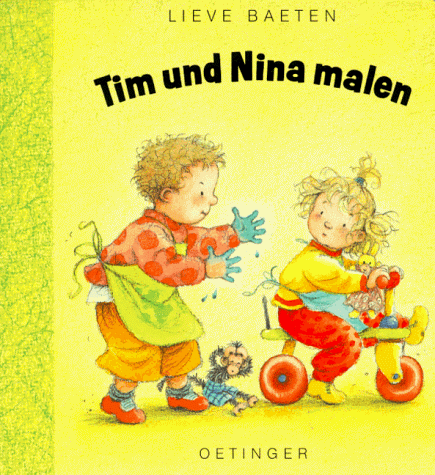 Tim und Nina malen