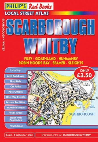 Philip's Red Books Scarborough and Whitby (Philip's Local Street Atlases)