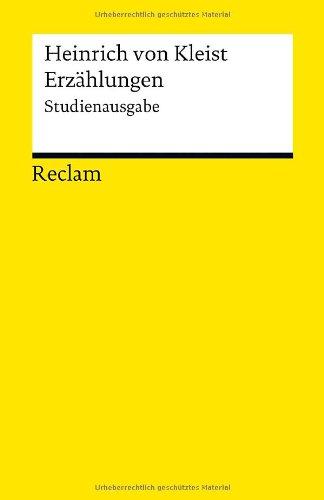 Erzählungen: Studienausgabe