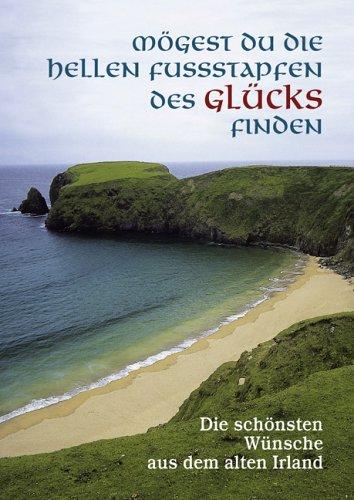 Mögest du die hellen Fußstapfen des Glücks finden, Postkartenbuch