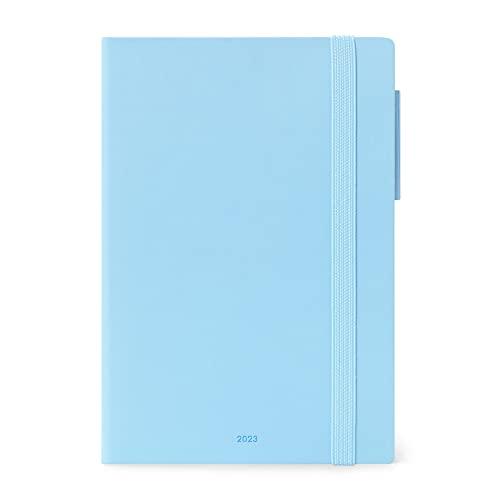 Medium Daily Diary 12 Month 2023 - Sky Blue (12 MONTH DIARY 2023)