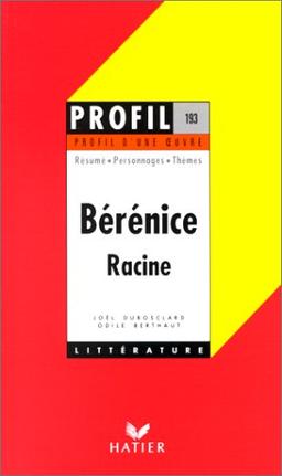 Bérénice, Racine