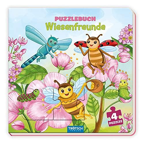 Trötsch Pappenbuch Puzzlebuch Wiesenfreunde: Beschäftigungsbuch Entdeckerbuch Puzzlebuch