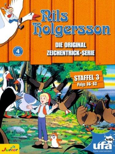 Nils Holgersson - Die Original Zeichentrick-Serie, Staffel 3 (Folge 36-52) [3 DVDs]