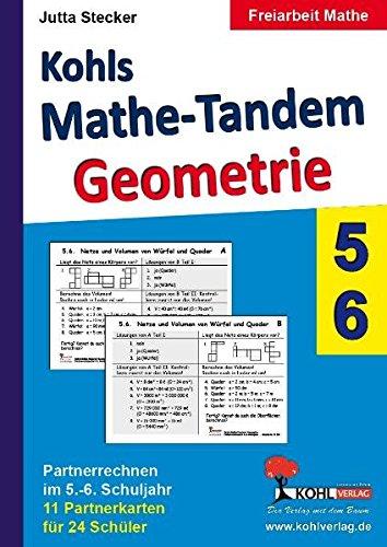 Kohls Mathe-Tandem /Geoemtrie 5.-6. Schuljahr: Partnerrechnen im 5.-6. Schuljahr