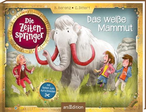 Die Zeitenspringer – Das weiße Mammut: Mit Seiten zum Aufschneiden | Eine spannende Steinzeit-Geschichte mit Rätseln und Sachinfos für Kinder ab 9 Jahren