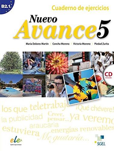 Nuevo Avance 5: Curso de Español / Arbeitsbuch mit Audio-CD