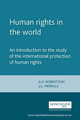 Human Rights in the World: An Introduction to the Study of the International Protection of Human Rights