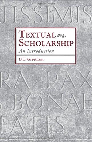 Textual Scholarship: An Introduction (Garland Reference Library of the Humanities, Band 1417)