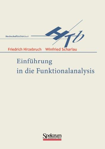 Einführung in Die Funktionalanalysis (German Edition)