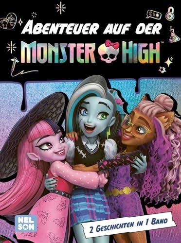 Monster High: Abenteuer auf der Monster High!: 2 Geschichten in 1 Band | Buch zur Serie mit zahlreichen Abbildungen | 2 Geschichten zum Vor- uns Selbstlesen ab 6 Jahren