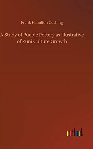 A Study of Pueble Pottery as Illustrative of Zuni Culture Growth