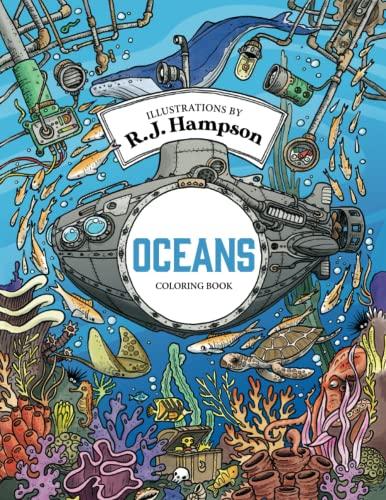 Oceans Coloring Book (R.J. Hampson Coloring Books)