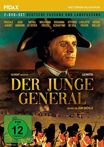 Der junge General (La Fayette) / Aufwändiges Historienepos mit internationaler Starbesetzung (Pidax Historien-Klassiker) [2 DVDs]