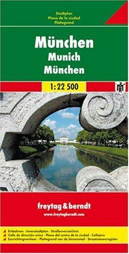 Freytag Berndt Stadtpläne, München Gesamtplan - Maßstab 1:22 500