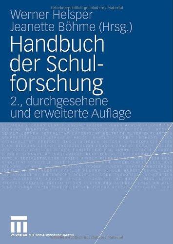 Handbuch der Schulforschung