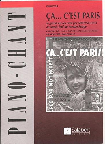 CA C'EST PARIS VARIOUSTES (CHT-PNO CHANT