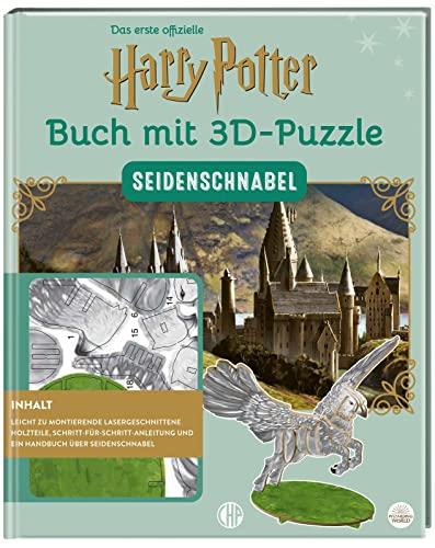 Harry Potter - Seidenschnabel - Das offizielle Buch mit 3D-Puzzle Fan-Art: Buch mit hochwertigem Harry Potter Seidenschnabel-Figuren-3D-Puzzle Set ... mit Holz Figur, Geburtstagsgeschenk