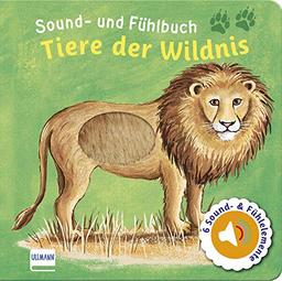 Sound- und Fühlbuch Tiere der Wildnis (mit 6 Sounds und Fühlelementen): Fühl mal hier, wie macht das Tier?