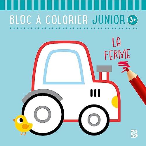 Bloc à colorier junior 3+ La ferme