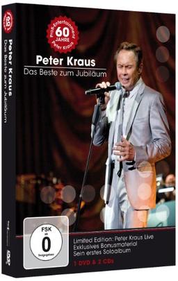 Peter Kraus - Das Beste zum Jubiläum (LIMITED EDITION) 1 DVD + 2 CDs + Booklet