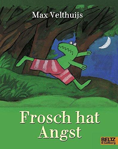 Frosch hat Angst