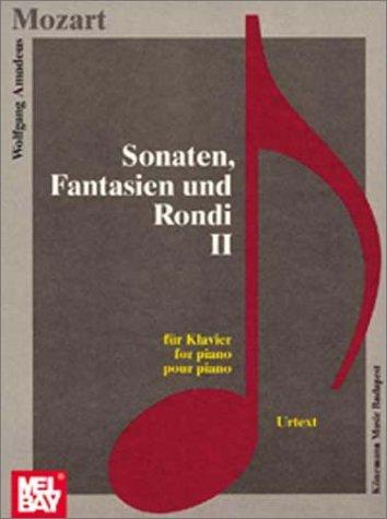 Sonaten, Fantasien und Rondi II für Klavier. Noten (Music Scores)