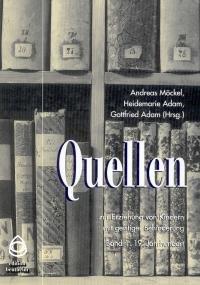 Quellen zur Erziehung von Kindern mit geistiger Behinderung: 19. Jahrhundert