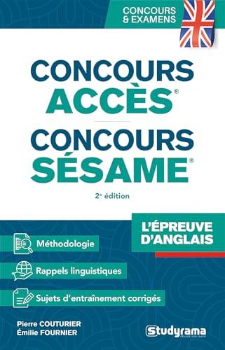 Concours Accès, Concours Sésame : l'épreuve d'anglais