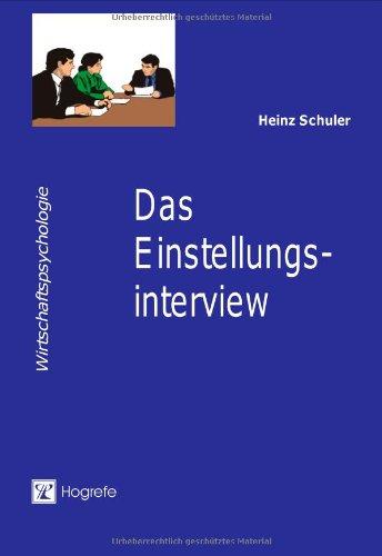 Das Einstellungsinterview