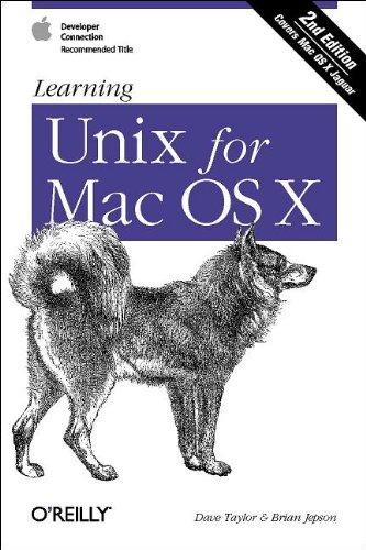 Learning Unix for Mac OS X