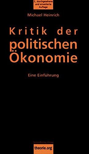 Kritik der politischen Ökonomie: Eine Einführung in «Das Kapital» von Karl Marx (Theorie.org)