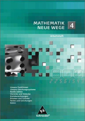 Mathematik Neue Wege SI: Arbeitsheft 4: Arbeitshefte