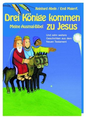 Drei Könige kommen zu Jesus, Malbuch