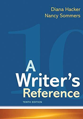 A Writer's Reference