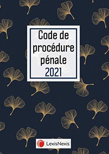 Code de procédure pénale 2021 : jaquette feuilles de ginkgo