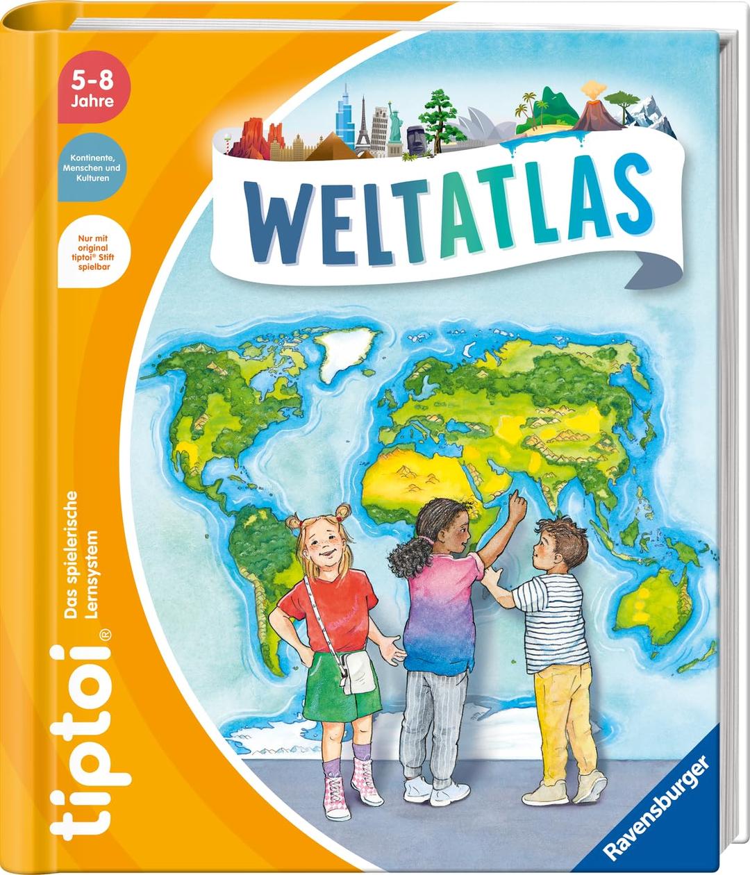 tiptoi® Weltatlas, Buch für Kinder ab 5 Jahre