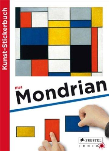 Kunst-Stickerbuch Mondrian