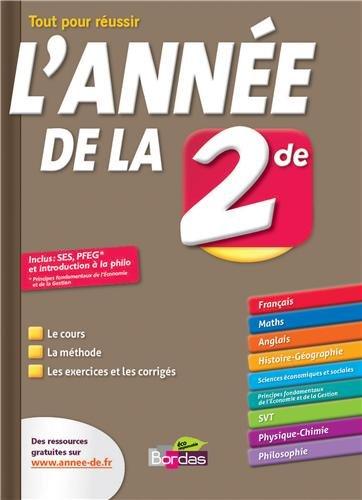 L'année de la 2de