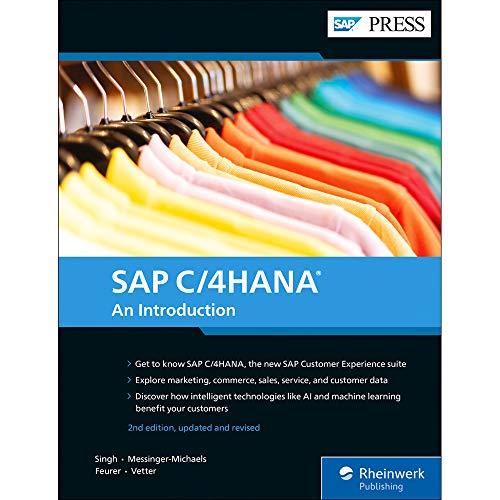 SAP C/4HANA: An Introduction (SAP PRESS: englisch)